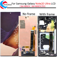 6.9'' AMOLED For Samsung Galaxy Note20 Ultra 5G LCD+frame Display Touch Screen Digitizer For Samsung Note 20 Ultra LCD N986B/DS