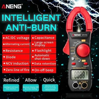 ANENG Digital Multimeter Tang Ampere Voltage NCV Tester Clamp - ST170, Pengukuran Akurat dan Aman IH