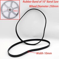 ยางรัด 2 ชิ้น ขนาด 10" 12" 14" 16" 20" สำหรับเลื่อยสายพาน แหวนยาง 2 ชิ้น ใช้สำหรับล้อเลื่อนเลื่อยสาย