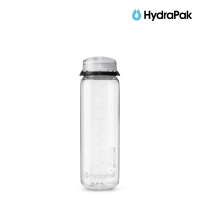 【HydraPak】Recon 1L 寬口水瓶 / 黑白(登山配件、水瓶、水壺、提把水壺)