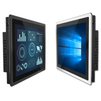 10.4 inch waterproof portable touch screen monitor LCD Touch Monitor with metal protective housing