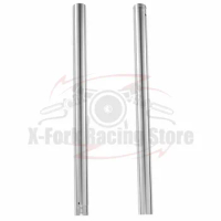 Stanchion Front Fork Pipes Inner Fork Tubes Silver Pair For HONDA CB400SF NC31 1992-1996 1993 1994 1995 41x625mm 51410-MY9-003