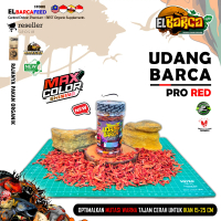 UDANG BARCA PRO SUPER RED YELLOW makanan ikan hias predator channa arowana oscar optimalkan warna 20