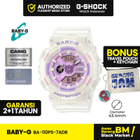Jam Tangan Wanita Baby-G BA-110PS-7ADR Analog Digital Resin Band