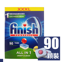 FINISH all in 1 洗碗機 檸檬 洗碗錠 90 顆 盒裝