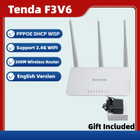 Used Tenda F3 V6 Router WiFi 300Mbps with PPPoE DHCP Support BEKAS พกพา แรง พก เก็ต กล่อง รับ สัญญาณ