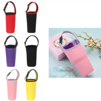 900ml/30oz Colorful Anti-Hot Cup Sleeve Eco-Friendly Beverage Bag Water Mug Bottle Holder Tumbler Carrier Cup Accessories