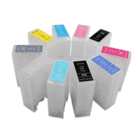 Europe T46S Refillable Ink Cartridge With Disposable Chip For Epson SureColor SC-P700 P700 Printers