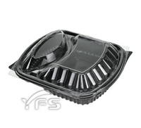 YS-雙格餐盒 (便當盒/塑膠便當盒/外帶餐盒/熱炒/豬排/燴飯/滷味)【裕發興包裝】YS422YS423