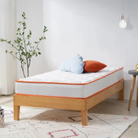 8" Mattress Gel-Infused Memory Foam Innerspring Adult Twin Bed Full Size Mattresses Double Floor Topper Bedroom Mattress