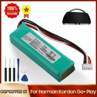New Speaker Battery GSP1029102 01 for Harman Kardon Go-play Bluetooth Speaker Sound trumpet Replacement Battery + Tools