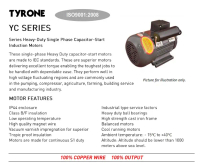 Elektro Motor Dinamo 0.25 HP 4 POLE 1 PHASE (1450 rpm)