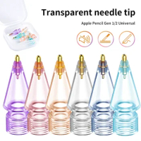 New Tip for Apple Pencil Tip Nib for Apple Pencil 1st 2nd Generation 1 2th Gen Pencil Replacement Tip Transparent Nib