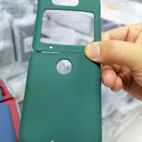 Matte Frosted Sand Fold Case For Motorola Razr 5G 2020 / Razr 2022 Plastic Protector Cover Anti fingerprint