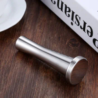 1Pc Silver Coffee Tampers Food Grade Stainless Steel Reusable Refillable Coffee Pod Capsule Fit for illy Capsules 80x30mm