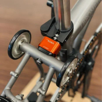 RIDEA suspension Pline T line for brompton bike SHOCK ABSORBERS titanium screw