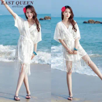 Cold bare shoulder women Boho chic mexican hippie ethnic style dress clothing bohemian holiday beach dress NN0247 YW