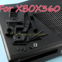 1set Replacement high quality Full set Black Housing Shell Cover Case for XBOX360 xbox 360 console Slim