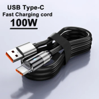 Liquid Silicone 100W 6A USB Type C Super Fast Charging Data Cable For Samsung S22 Xiaomi Huawei Charger USBC Car Charger Cord