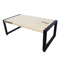 訂製品 LOFT 工業風 希特鐵木大茶几 CU088