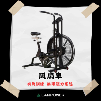 【LANPOWER】 風扇車 健身風扇車 燃脂 有氧訓練 健身房 居家訓練 協調性訓練 健身有氧 減重減脂 風扇腳踏車