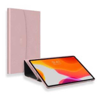 強強滾-KATE SPADE iPad 10.2吋 壓花平板保護殼 (粉紅)皮套 可立架 apple