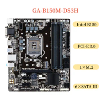 For GIGABYTE GA-B150M-DS3H Motherboard 64GB LGA 1151 DDR4 Micro ATX Mainboard 100% Tested Fast Ship