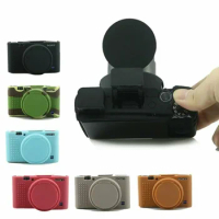 For Sony RX100 III IV V VI RX100 VII ZV1 ZV-E10 Soft Camera Case Rubber Protective Body Cover bag Skin Camera Protector Frame