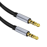 1 Pcs AUX Audio Cable 3.5Mm Male To Male Car Audio Cable Mobile Phone Audio Headset Audio Cable 1M Connecting Cable Audio Cable