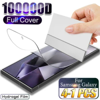 Hydrogel Film For Samsung Galaxy S24 S23 S22 S21 S20 Plus Ultra Screen Protector Note 20 10 9 S10 S9 Lite FE S10E S20FE 5G S 22