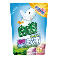 【白鴿】天然濃縮抗菌洗衣精 柔順抗菌-補充包2000g