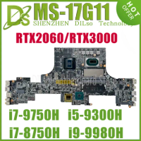 MS-17G11 Mainboard For MSI GS75 Stealth MS-17G1 Laptop Motherboard i7-8750H i9-9880H i7-9750H RTX2080 RTX2060 RTX2070 RTX3000