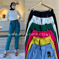 Celana Wanita Kekinian Pensil Scuba - Scuba Pants Premium Panjang Kulot