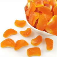 嘗甜頭  橘子軟糖 200公克 橘子片 QQ糖 水果軟糖 造型軟糖 進口軟糖 捷克