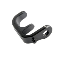 Folding Bike Without Fender E Hook for Brompton Bike E Type Fork Accessories Lightweight,Black