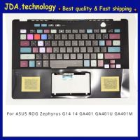 MEIARROW New/org For ASUS ROG Zephyrus G14 14 GA401 GA401U GA401M Palmrest Korean Keyboard upper cover