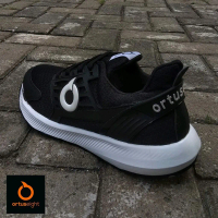 TERBARU SEPATU OLAHRAGA/SEKOLAH/ORTUS SEPATU SANTAI/ SENAM Hak Datar Casual Hitam Casual Hitam Putih