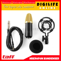 Mikrofon Mic Kondenser Studio Shock Proof Mount Mikrofon TaffSTUDIO
