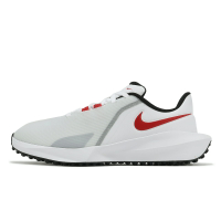 Nike 高爾夫球鞋 Infinity G NN 寬楦 男鞋 女鞋 白 紅 高球 休閒鞋 FN0565-101