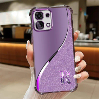 Sarung telefon TPU sesuai untuk [OPPO A6, OPPO F31 5G, OPPO A6 Pro], anti jatuh, anti licin, ungu be