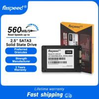 Faspeed 1TB SSD 2.5 Sata 3 HDD 512GB 256GB 128GB 2TB Solid State Drive 1 TB 512 128 256 GB Sata3 Hard Disk For PC Laptop Desktop