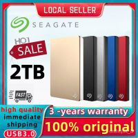 SSD [เรือท้องถิ่น] การขยายฮาร์ดไดรฟ์ภายนอก Seagate USB 3.0 HDD 1TB 、ฮาร์ดไดรฟ์2.5 "แบบพกพา2TB