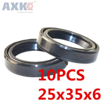 AXK 10pcs TC25X35X6 Skeleton Oil Seal 25*35*6 Seals high-quality Seals Radial shaft seals