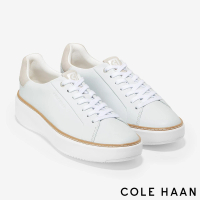 【Cole Haan】GP TOPSPIN SNEAKER 輕盈靈活 真皮休閒運動鞋 女鞋(白色-W24775)