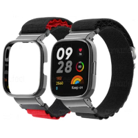 Nylon Strap Metal for Xiaomi Redmi Watch 3 Watch 2 Lite Wrist Band Ultra-thin Breathable Bracelet for Mi Watch Lite Wristband