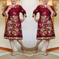 Dress couple gereja bahan katun adem