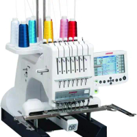 FAST SHIPPING JanOme MB-7 Needle Embroidery Machine Plus Bonus Kit free threads