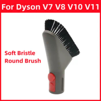 Suitable For Dyson V7 V8 V10 V11 Vacuum Cleaner Accessories Soft Bristle Round Brush