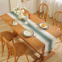 ผ้าปูโต๊ะพู่ทำมือผ้าปูโต๊ะบ้านโมเดิร์นเรียบง่ายตกแต่งบ้านผ้าปูโต๊ะพรมปูโต๊ะน้ำชา