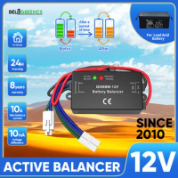 12V Lead Acid Battery Balance With Led Indicator 1S Battery Equalizer BMS Battery GELL Flooded AGM Unique Double Patent